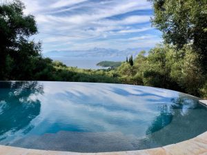 Amazing luxury Villa above Avlaki bay Corfu